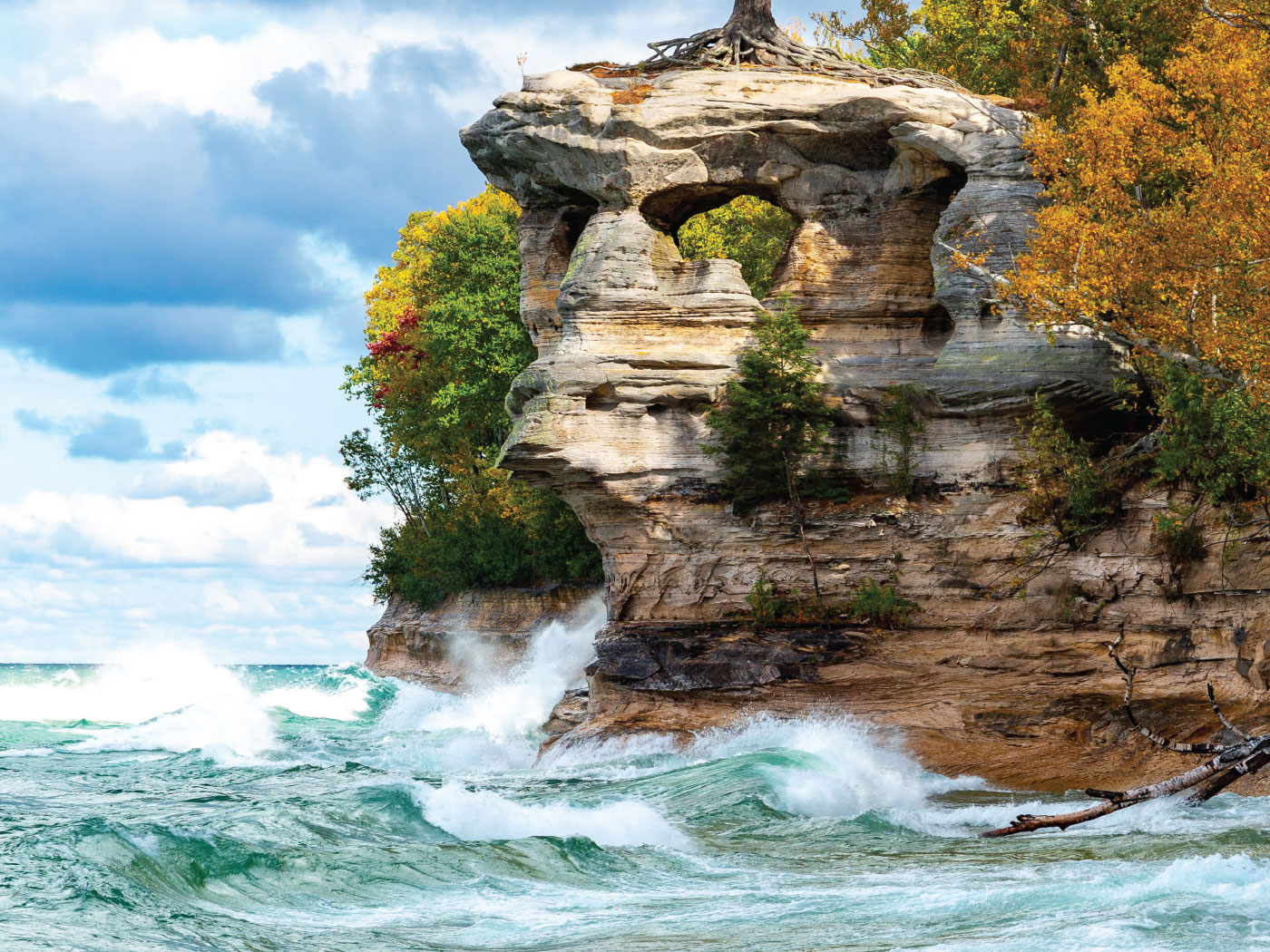 Pictured Rocks National Lakeshore The Blanket Sand from Noah’s Flood